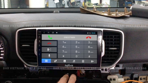 Màn hình DVD Android xe Kia Sportage 2016 - nay | Fujitech 